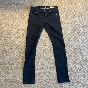 Rag & bone skinny jeans in Indigo